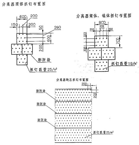 旋风分离器的施工