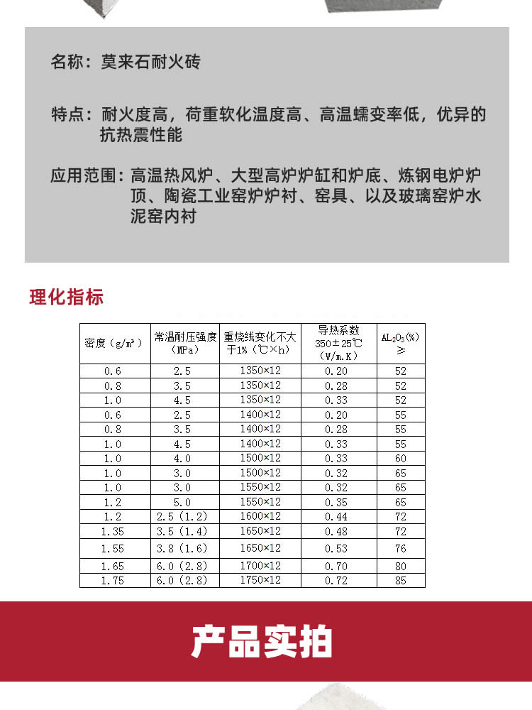 莫来石砖